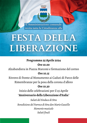Festa della Liberazione d'Italia | 25 Aprile 2024